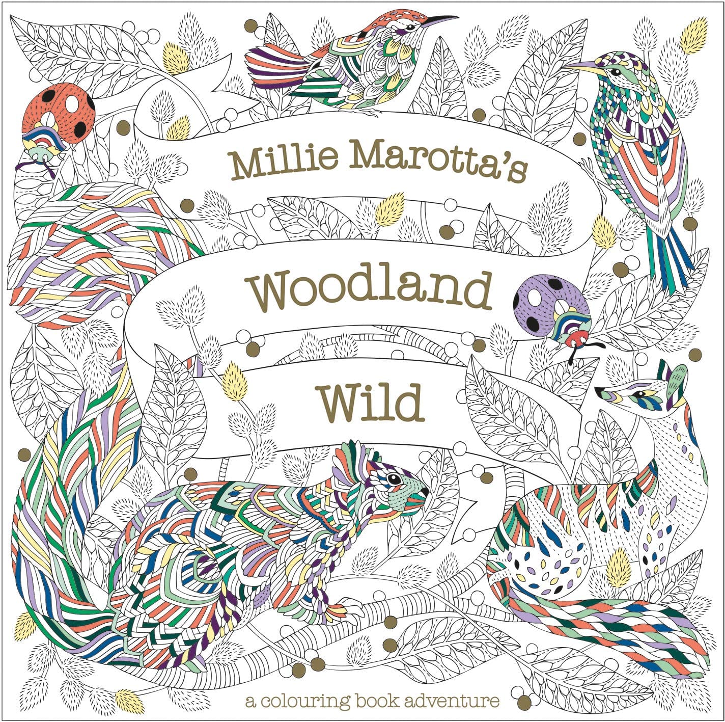 MILLIE MAROTTA'S WOODLAND WILD : A COLOURING BOOK ADVENTURE : 24