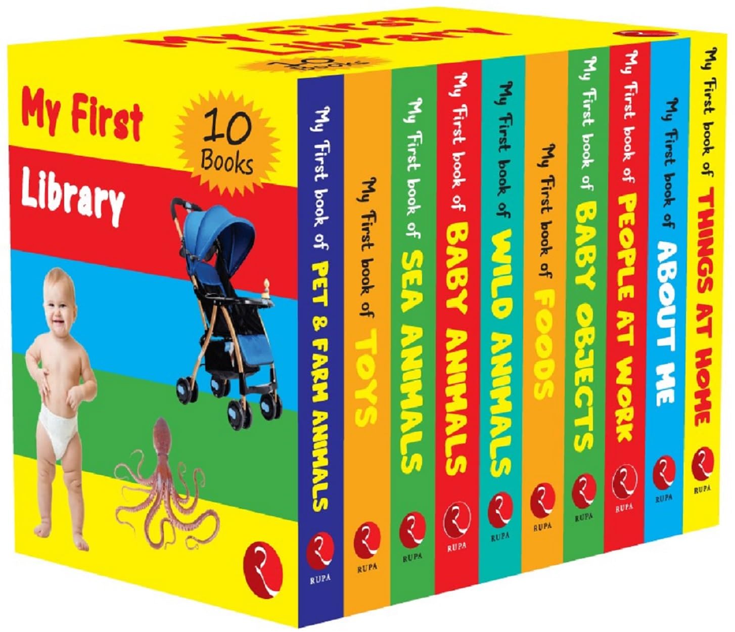 My First Library - Set of 10 Books (Box set)