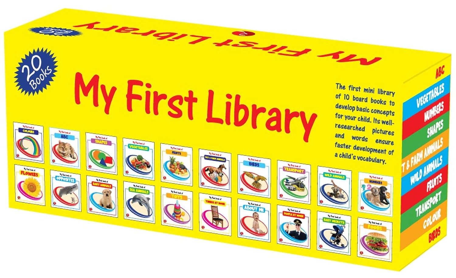 My First Library - Set of 20 Books (Box set)