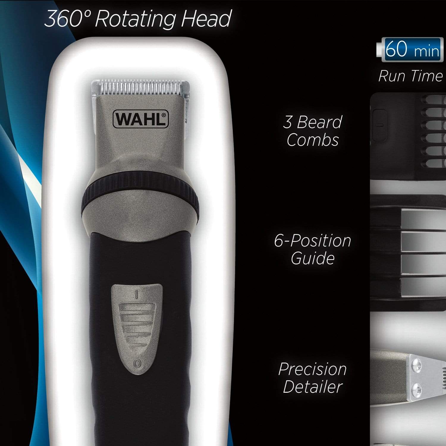 Wahl Groomsman Body - Rechargeable Cord/Cordless Beard Trimmer