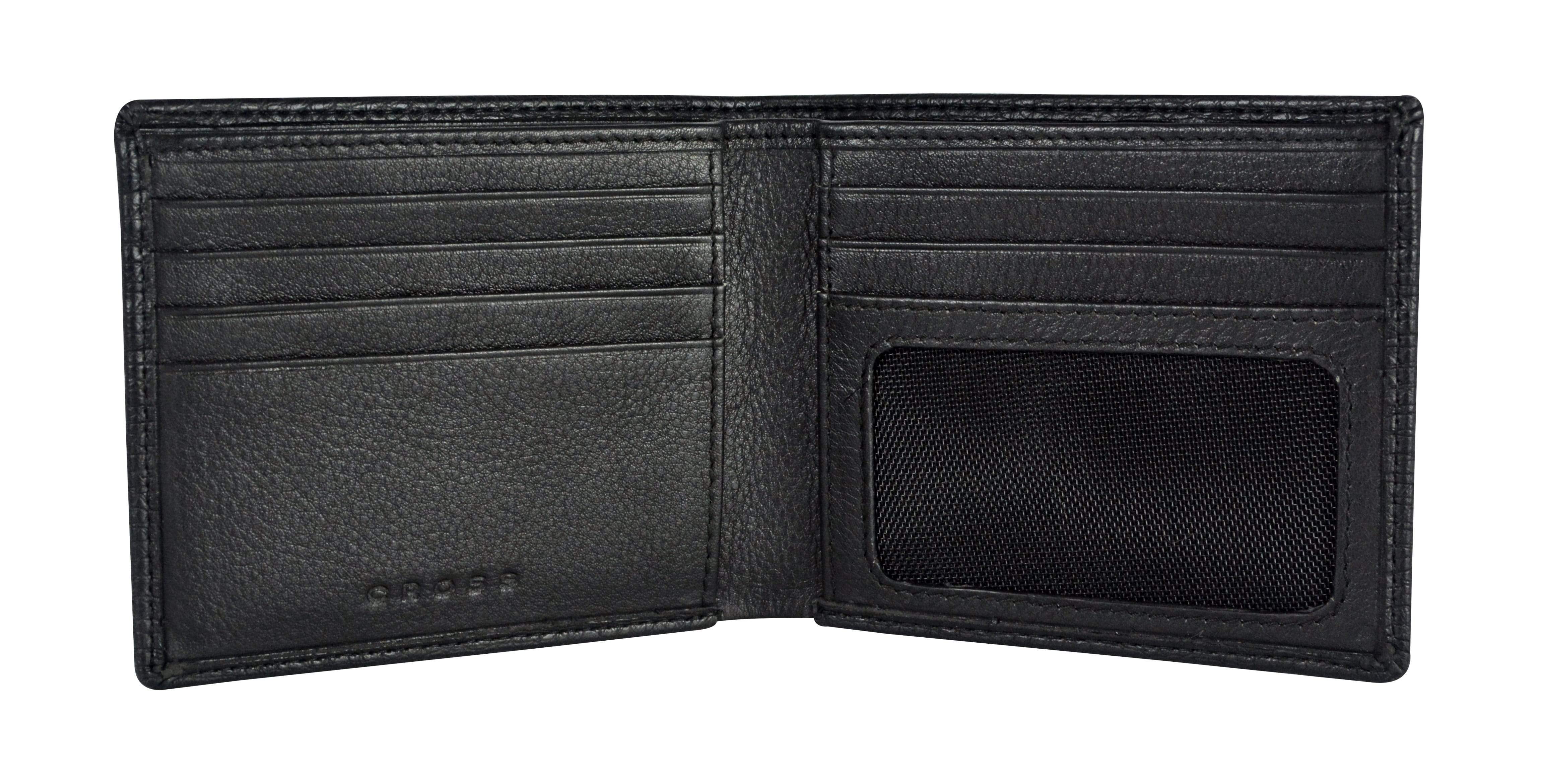 Cross RTC ID Leather Wallet for Men - Black - AC238366N-1 - Jashanmal Home