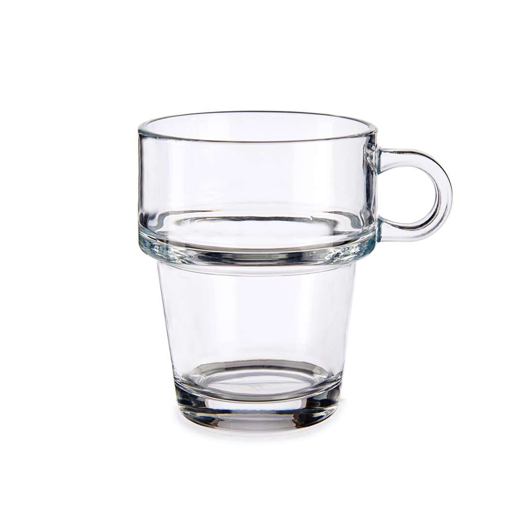 Vivalto 6 Pieces Pliable Glass Cup 260 ml Set