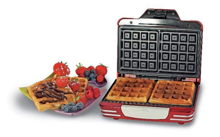 ARIETE PARTY TIME WAFFLE MAKER, RED 0187
