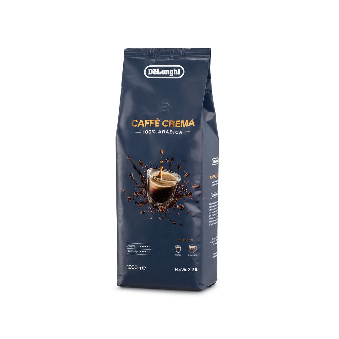 De'longhi Cafe Crema 100% Arabica Coffee Beans 1kg - DLSC618