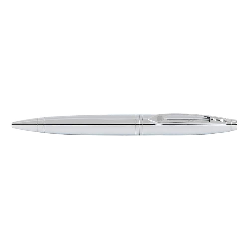 Cross Calais Window Polished Chrome Ballpoint Pen With Polished Chrome Appointments - AT0112-101