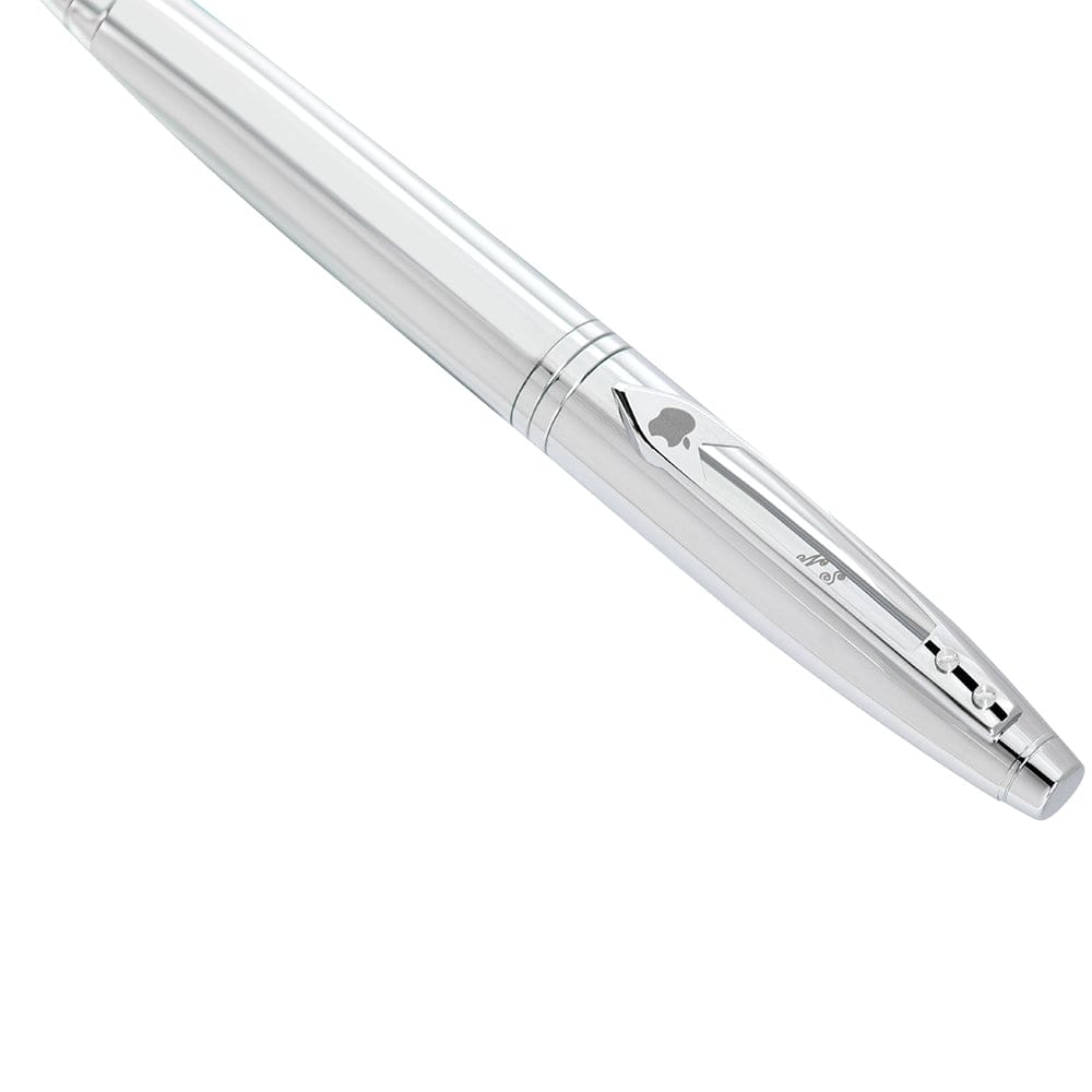 Cross Calais Window Polished Chrome Ballpoint Pen With Polished Chrome Appointments - AT0112-101