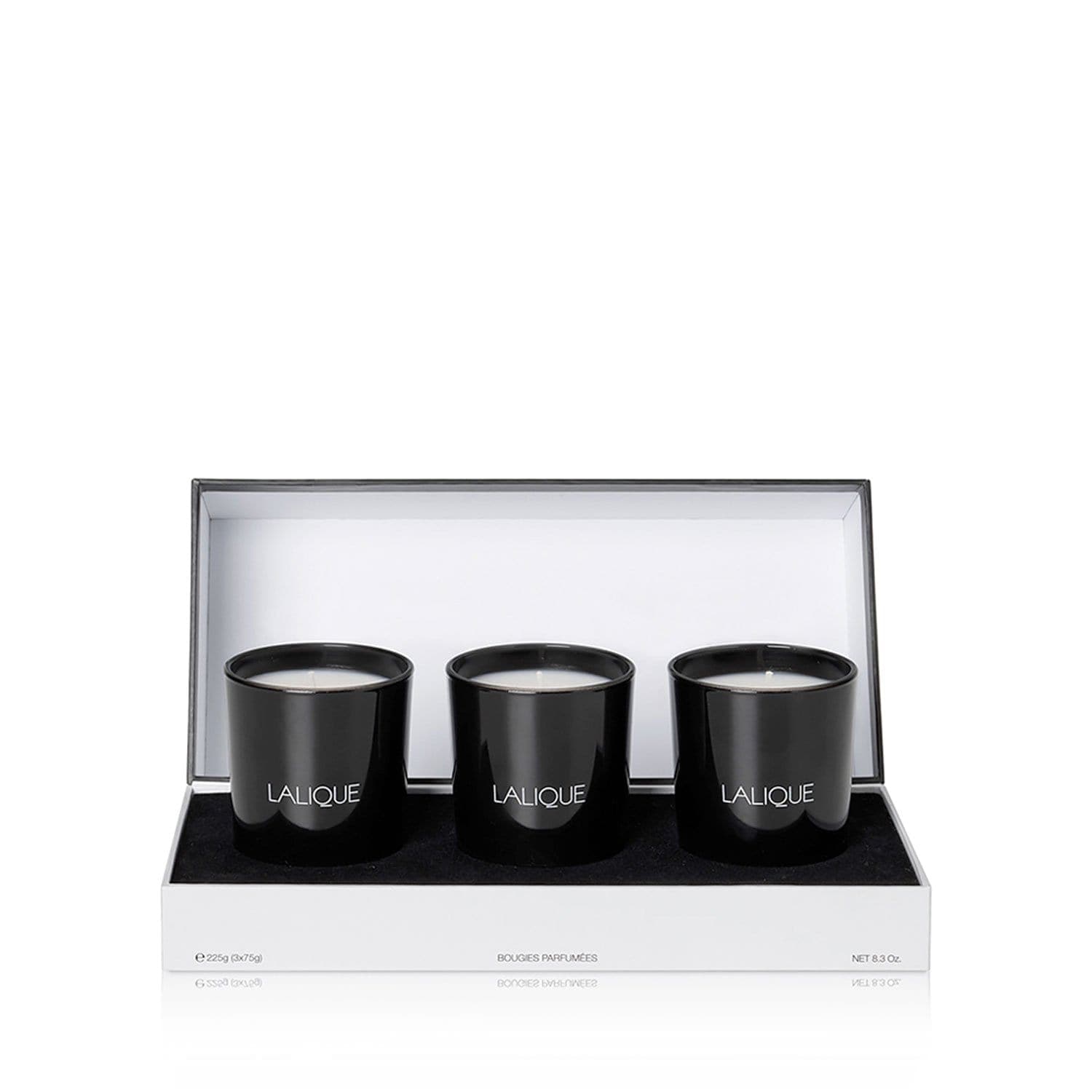 LALIQUE ORIENTAL TREASURES, 3PC SCENTED CANDLES GIFT SET 75G - B20162