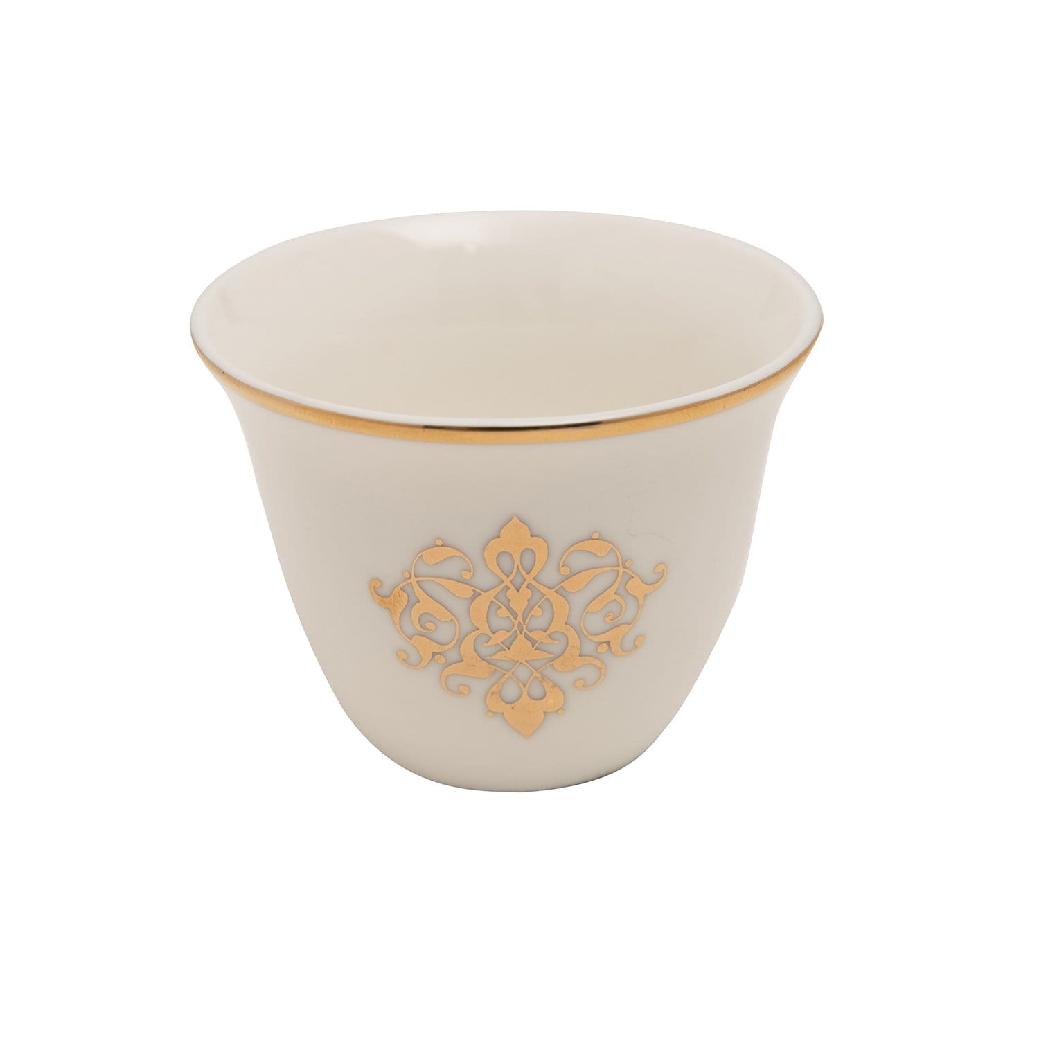 GOLD LINE 12PC ARABIC CAWA CUPS - SY116-G - SY121-G