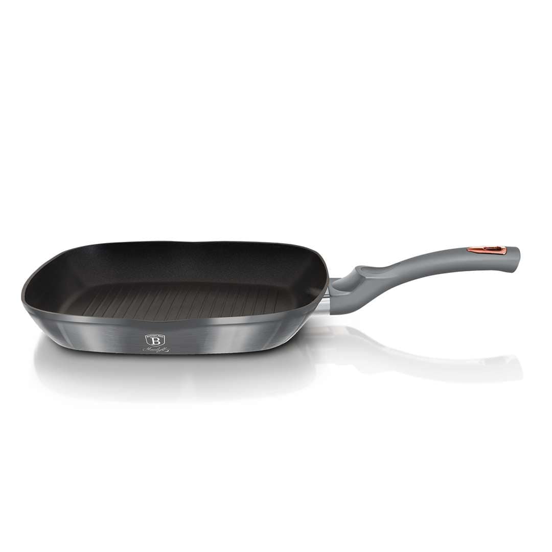 Berlinger Haus Grill Pan with Protector 28 cm Moonlight Collection