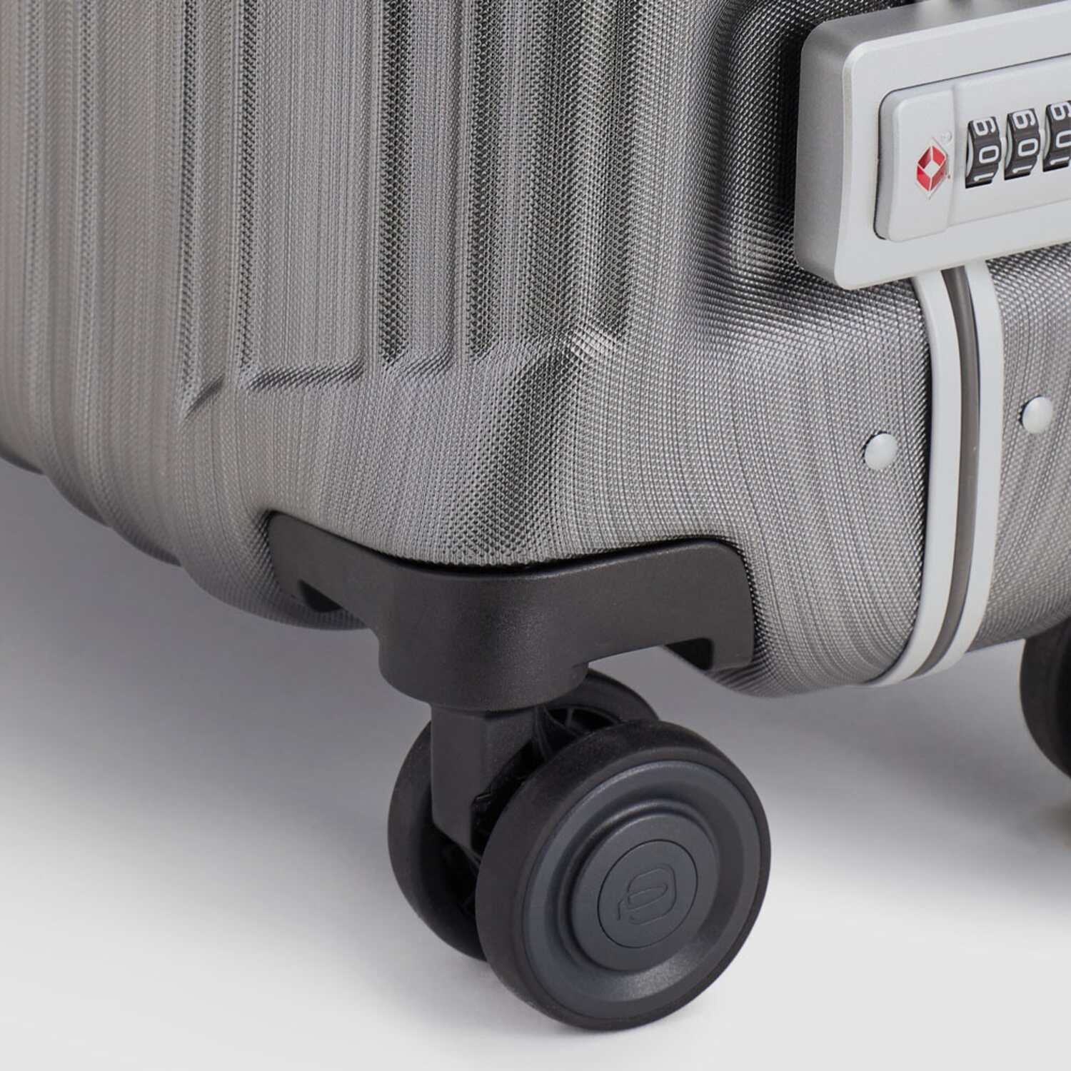 Piquadro Pqlm-Frame 55Cm Ultra Slim Hardcase Cabin Luggage Trolley Black / Light Brown - Bv4425Pqlm/Ncu