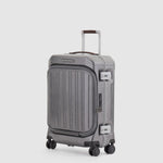 Piquadro Pqlm-Frame 55cm Fast-Check Cabin Luggage Black/Light Brown