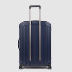 Piquadro Pq-Light 69cm Medium Check-In Trolley Matt Blue