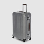 Piquadro Pqlm-Frame 75cm Large Check-In Luggage Black/Light Brown