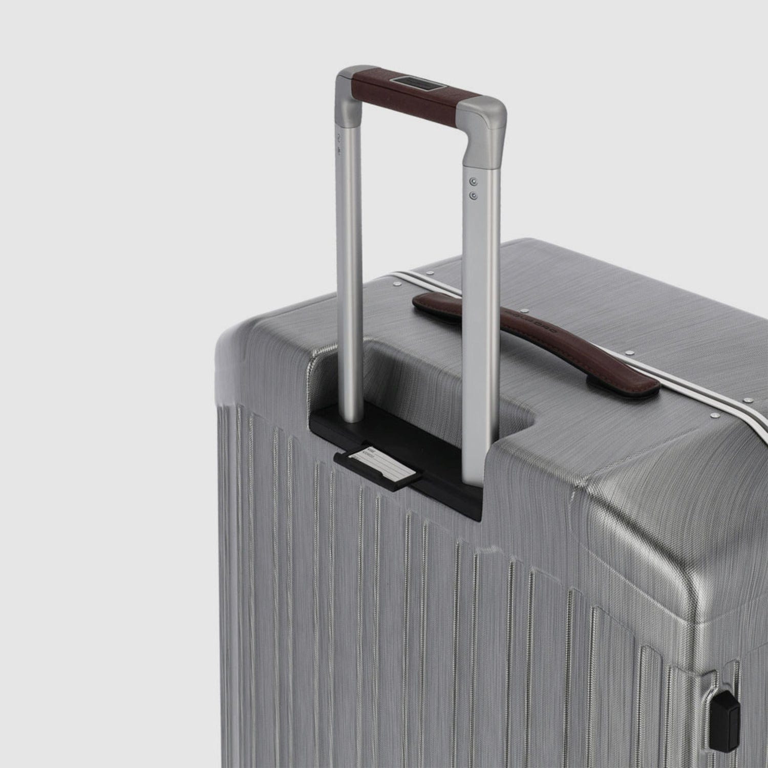 Piquadro Pqlm-Frame 75cm Large Check-In Luggage Black/Light Brown