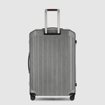 Piquadro Pqlm-Frame 75cm Large Check-In Luggage Black/Light Brown