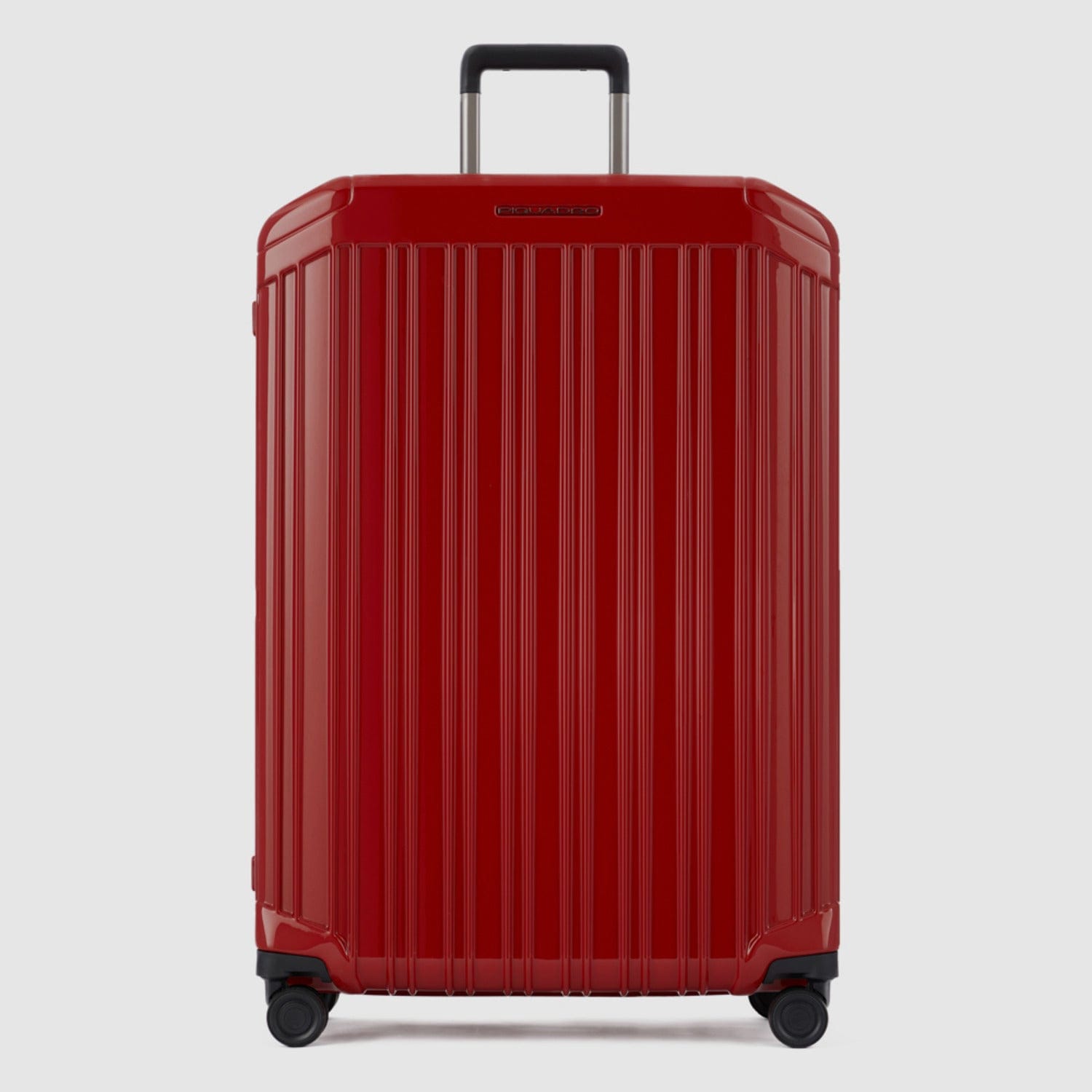 Piquadro PQ-LIGHT 75cm Hardcase 4 Double Wheel Large Check-In Trolley Red - BV4428PQL/R