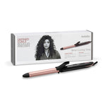 BABYLISS ROSE QUARTZ 19mm BARREL CURLING IRON  6 TEMP  - C450SDE