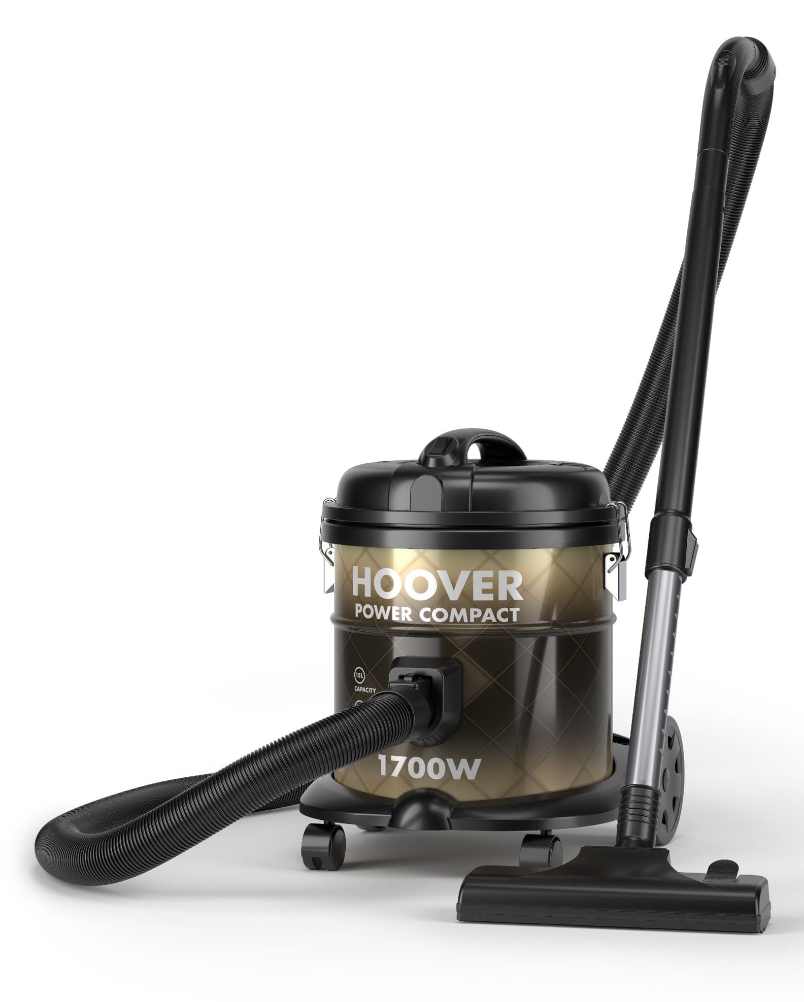 HOOVER 1700W 15L POWER COMPACT TANK  -  BLOWER FUNCTION  GOLD