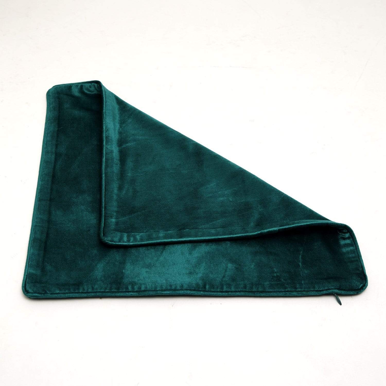 كرييتف ديفا غطاء وسادة قطن فيسكوزي باللون الأزرق المخضر 40X40 - SCV-3-CC/40