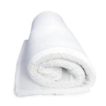 Cotton Home Mattress Topper Memory Foam White