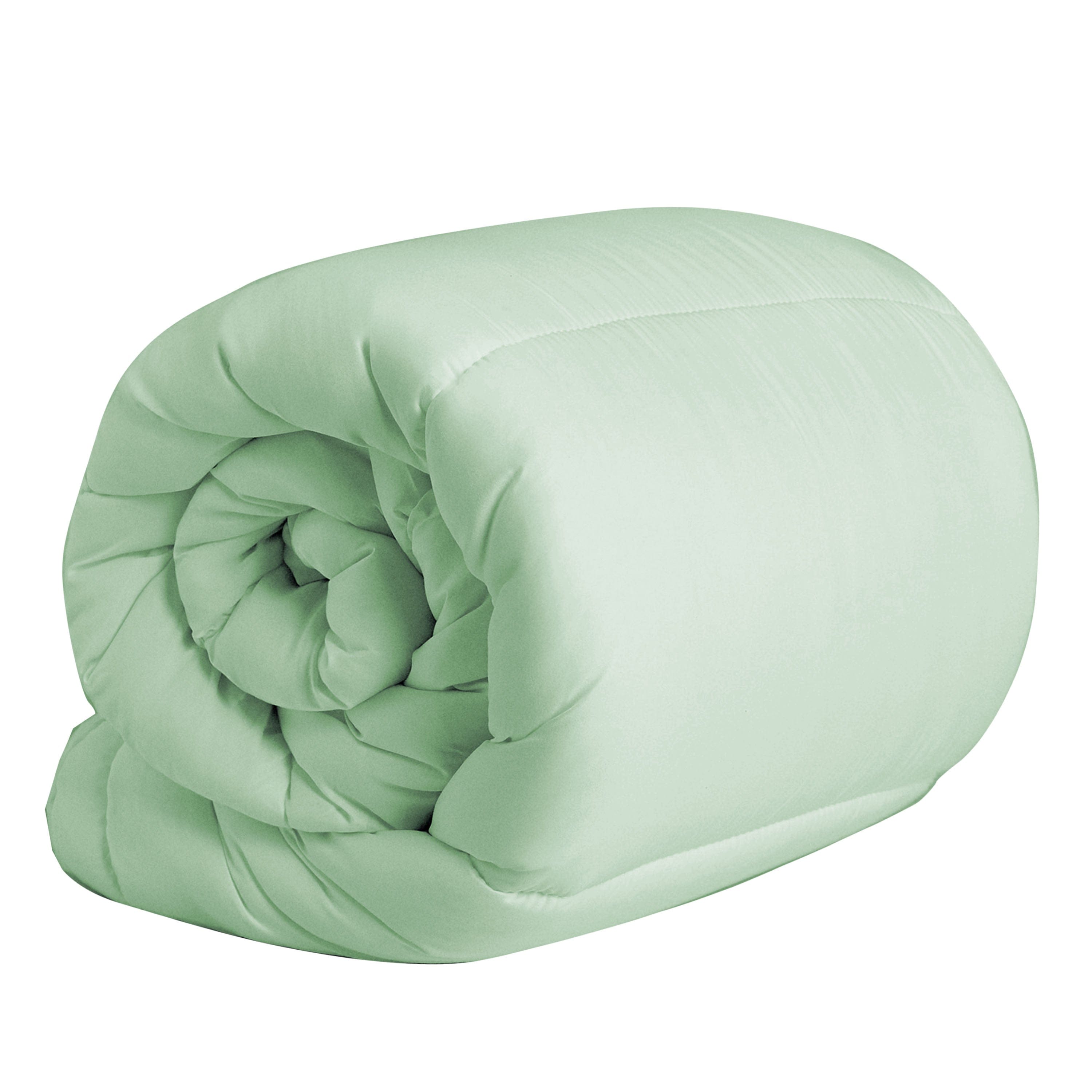 Cotton Home Roll Comforter Mint