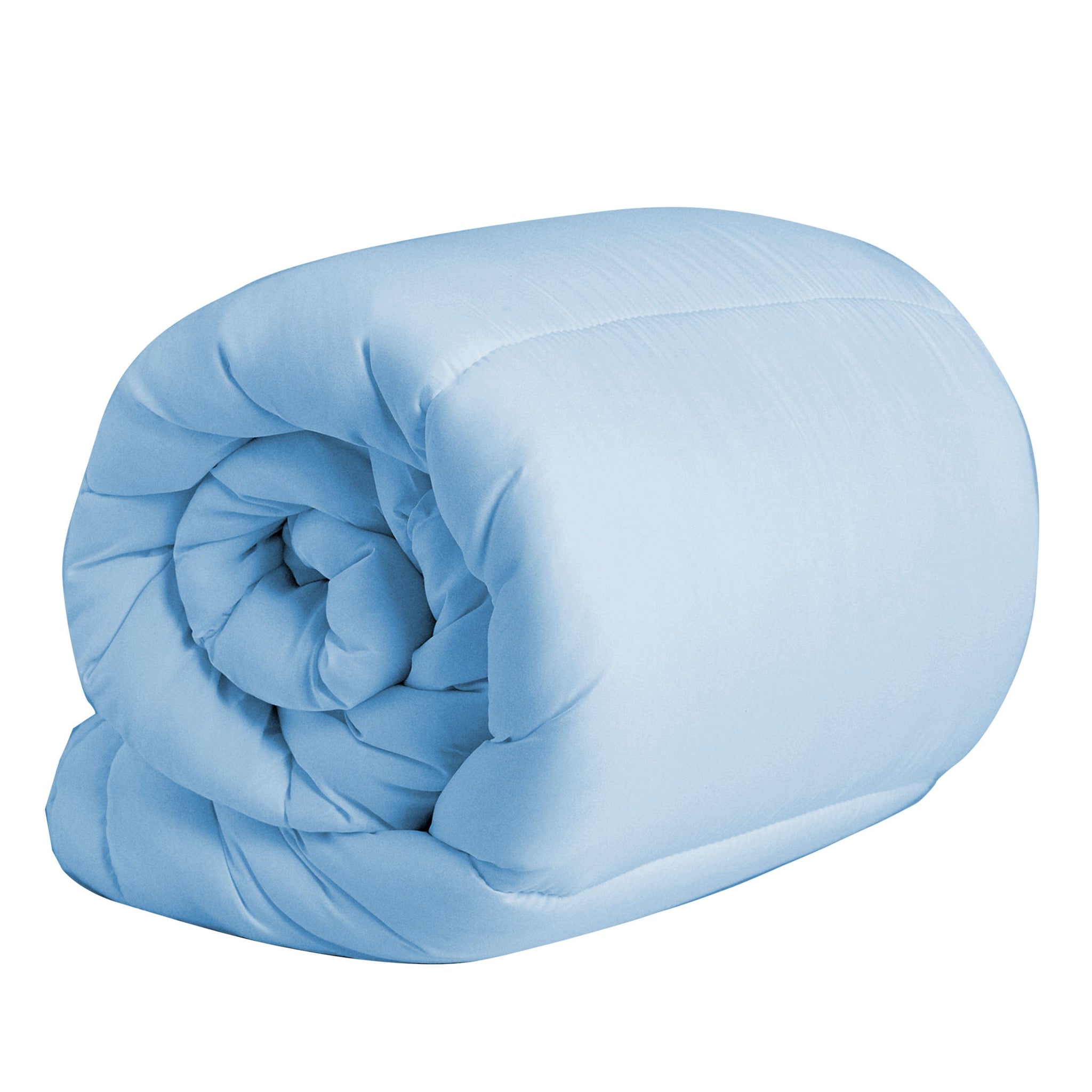 Cotton Home Roll Comforter Sky Blue
