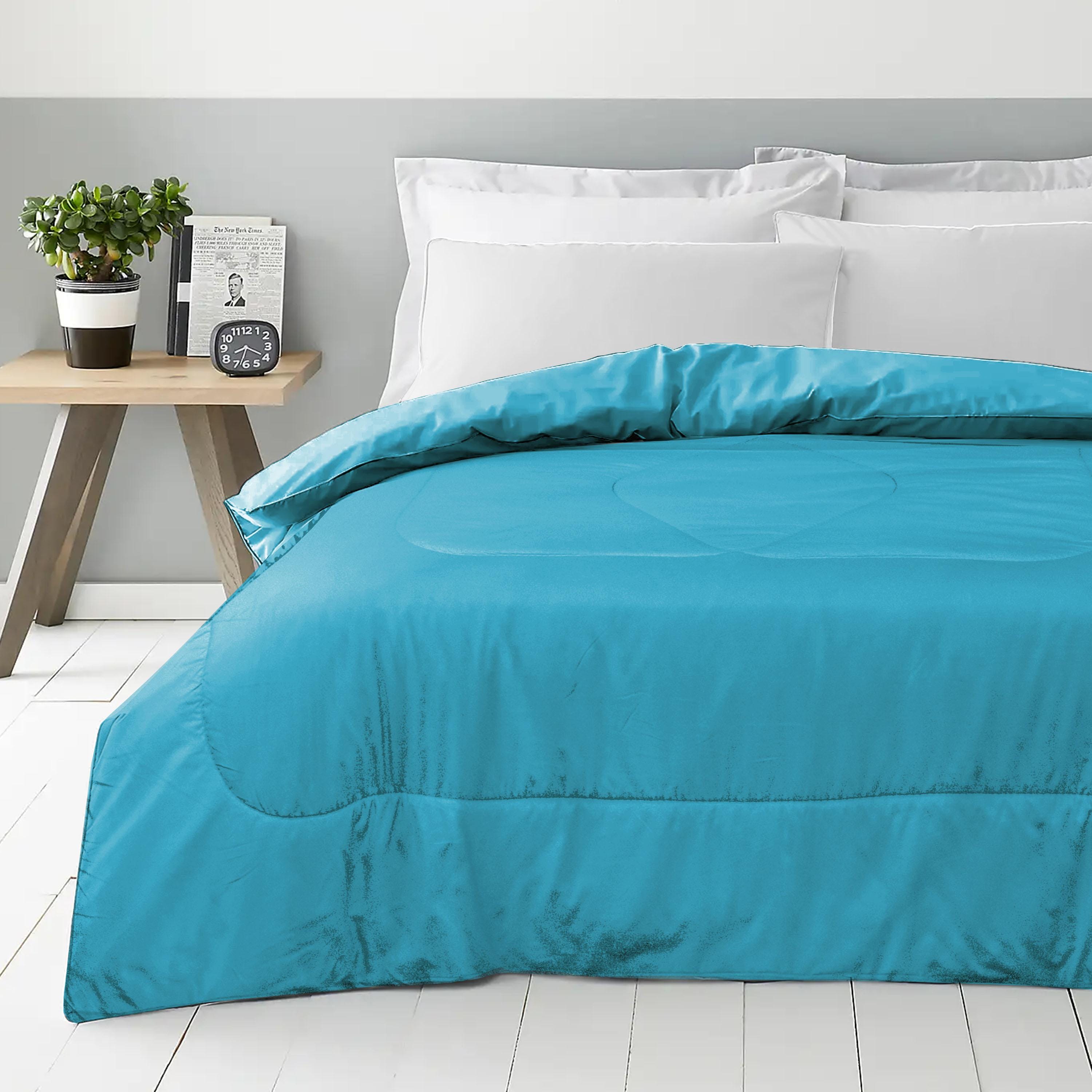 Cotton Home Roll Comforter Teal