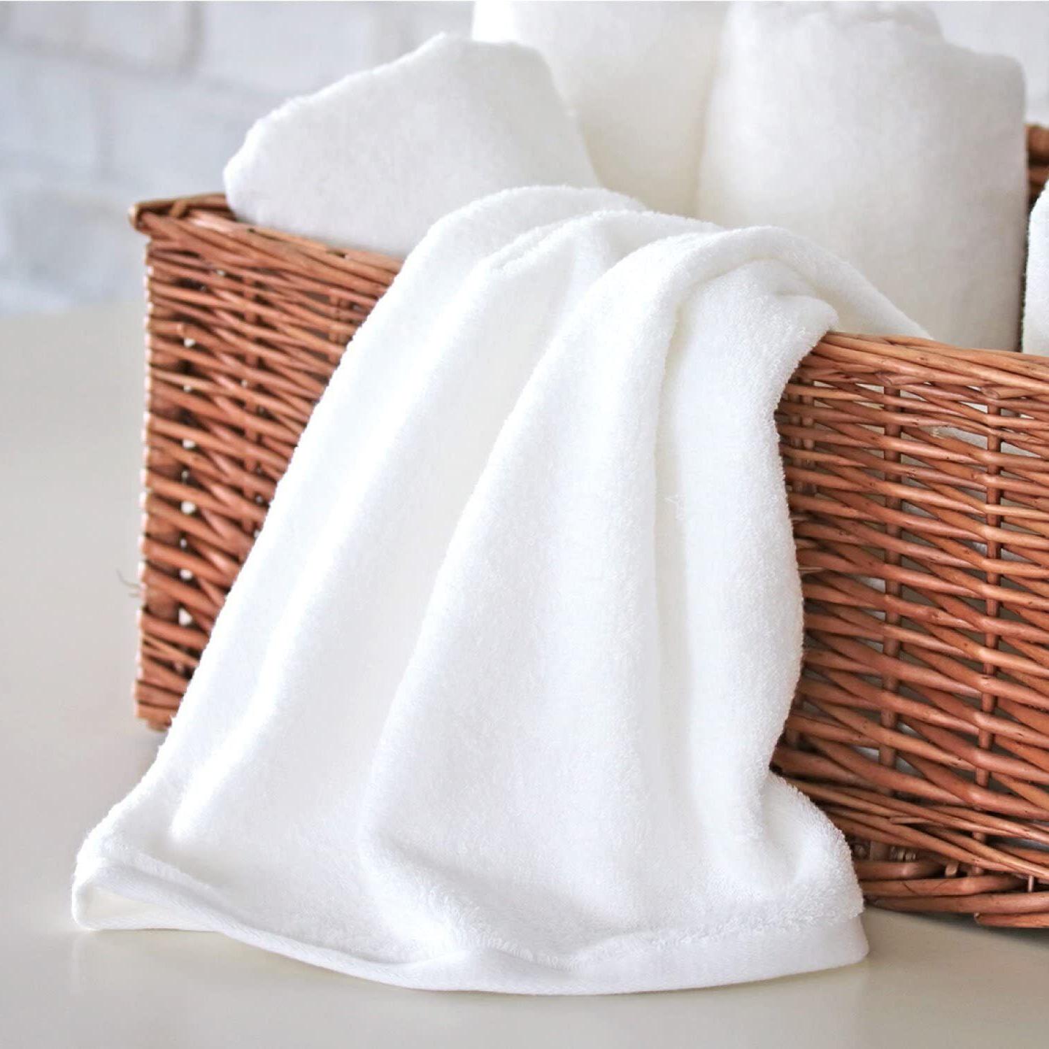 Cotton Home Luxury Hand Towel White