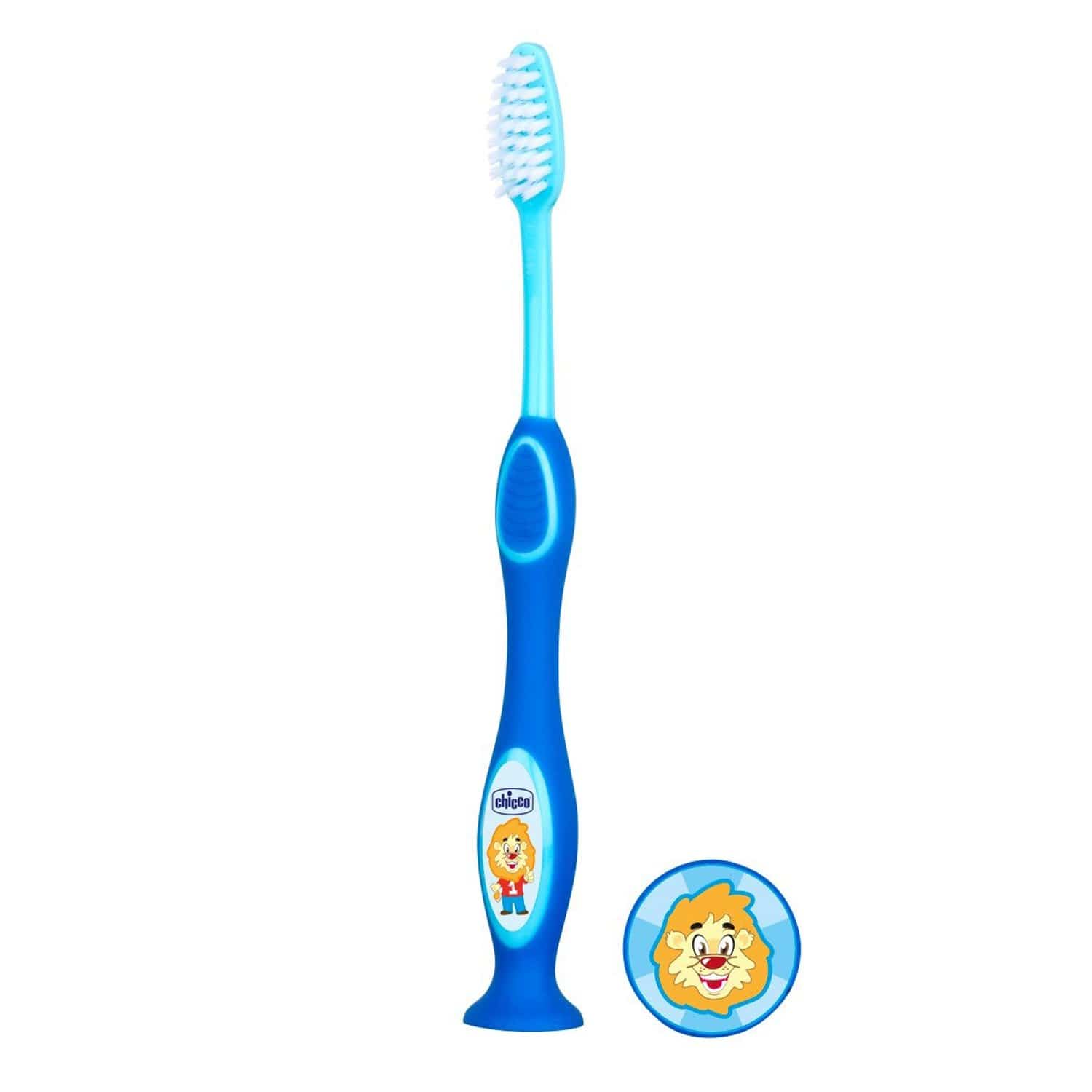شيكو - حليب - أسنان - فرشاة أسنان - لمدة 3 إلى 6 سنوات - أطفال - أزرق - CH090792