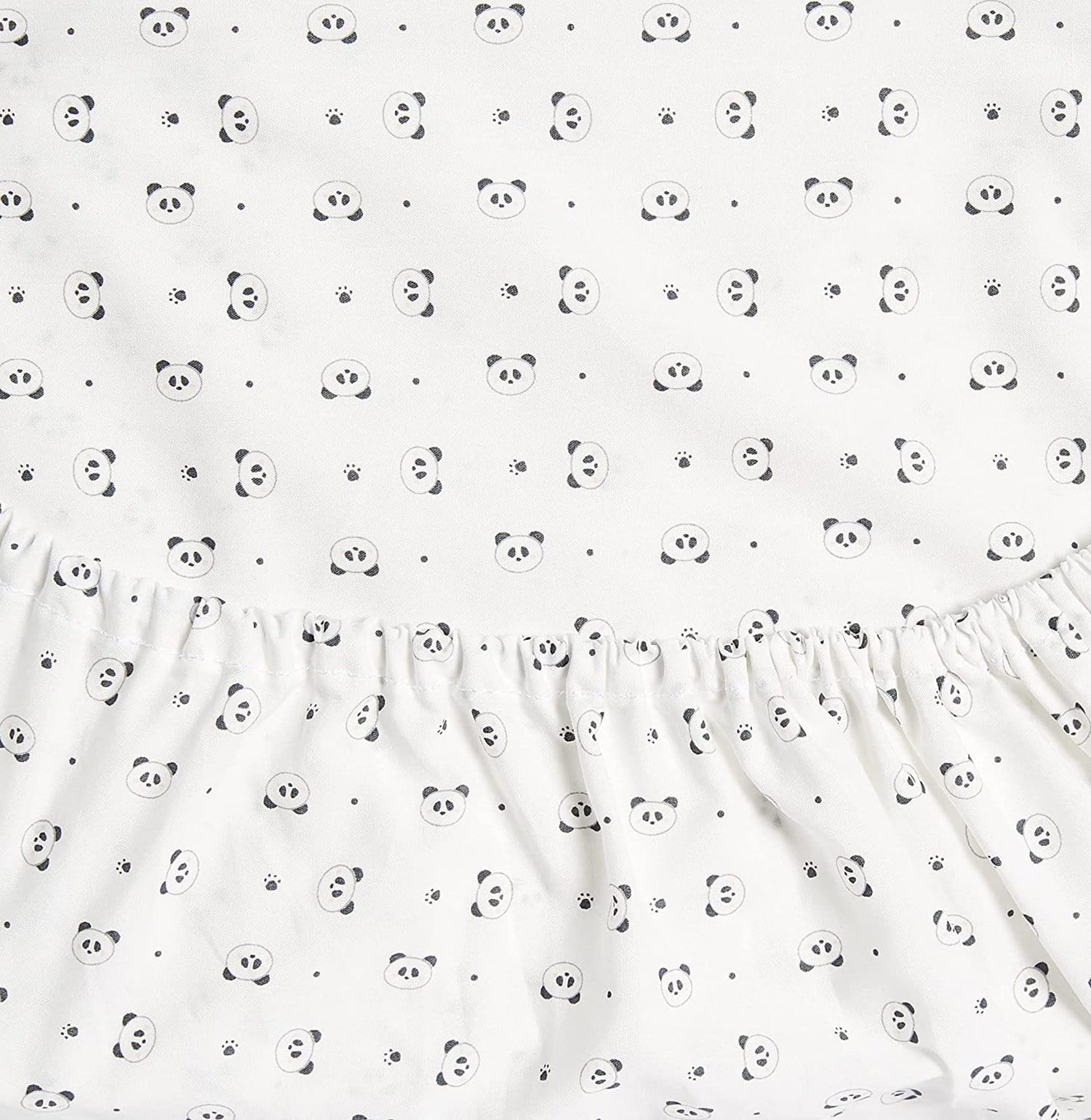 CHICCO CRIB SET 2 FITTED SHEETS FOR NEXT2ME FOREVER PANDA