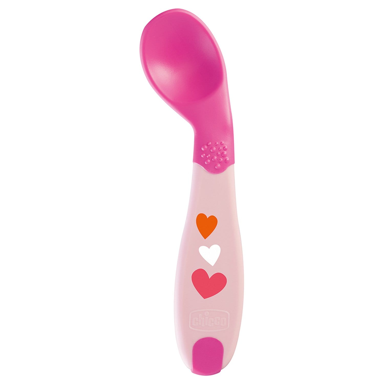 CHICCO BABY'S FIRST SPOON 8M+ PINK