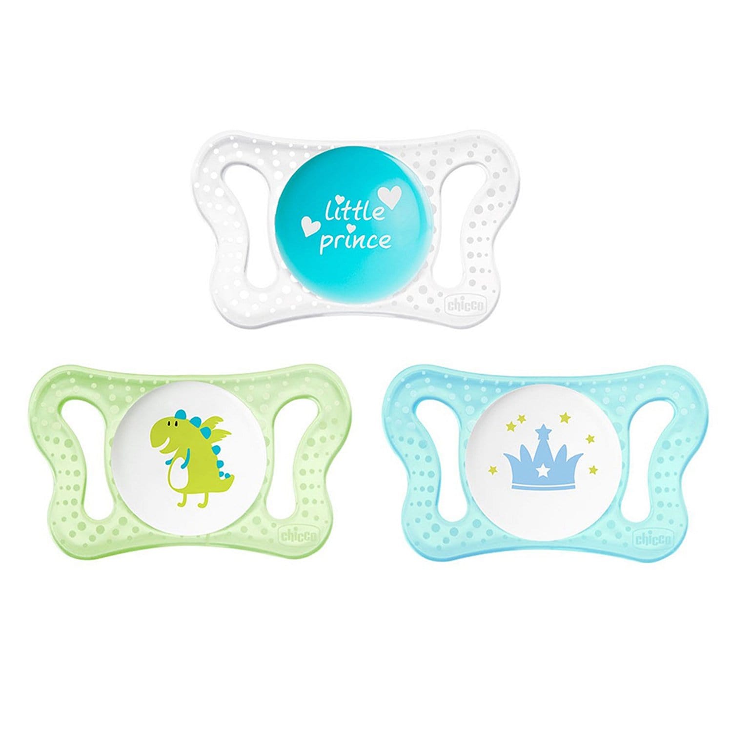 CHICCO PHYSIO MICRO BOY 0-2M SILICONE 2PCS
