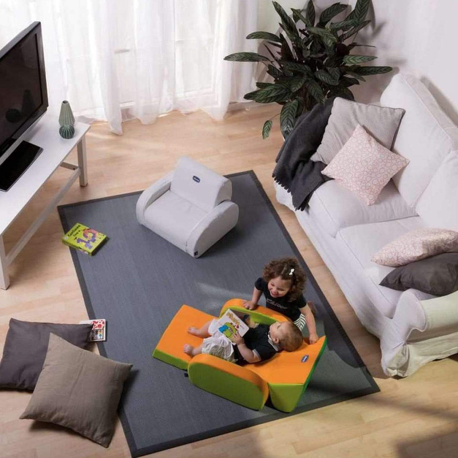 TWIST ARMCHAIR (3 CONFIG) RED