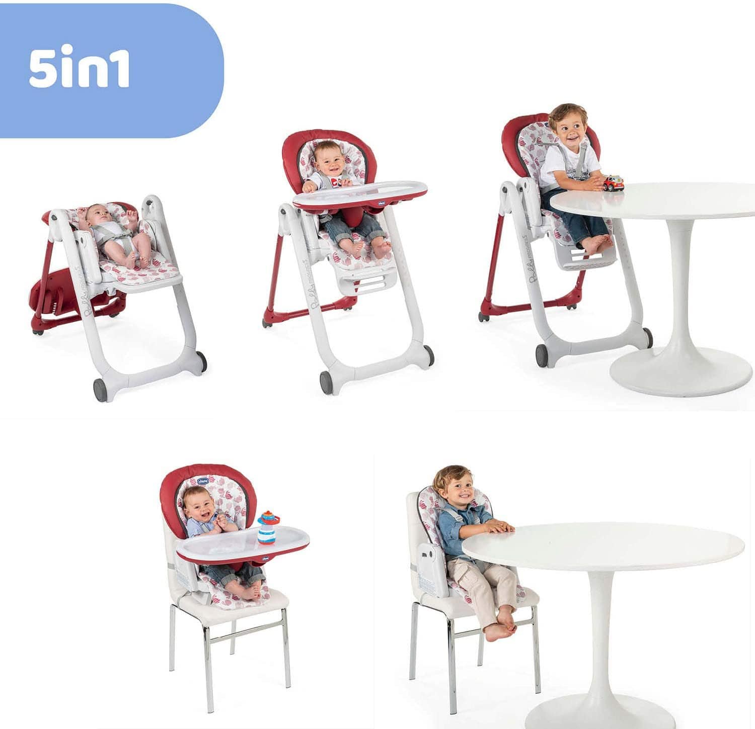 CHICCO POLLY PROGRES5 RED