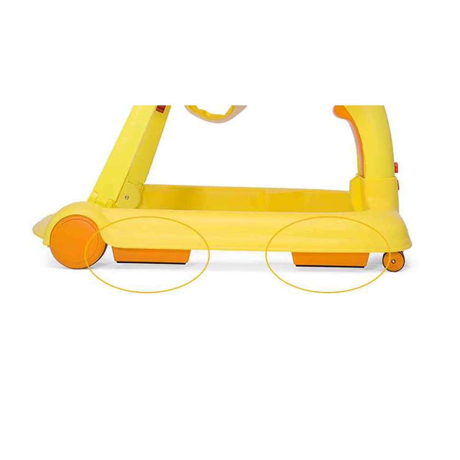 CHICCO 123 BABY WALKER ORANGE