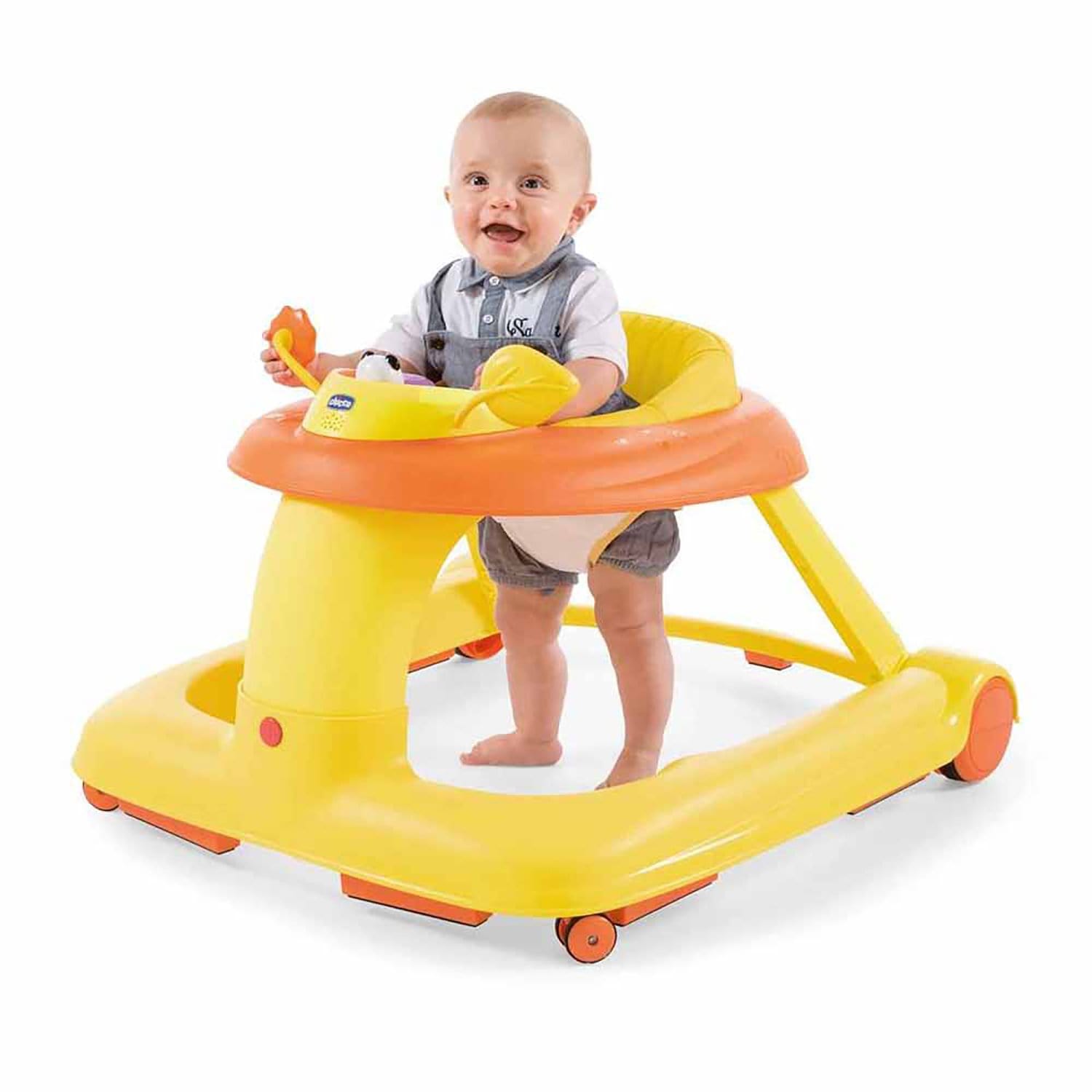 CHICCO 123 BABY WALKER ORANGE