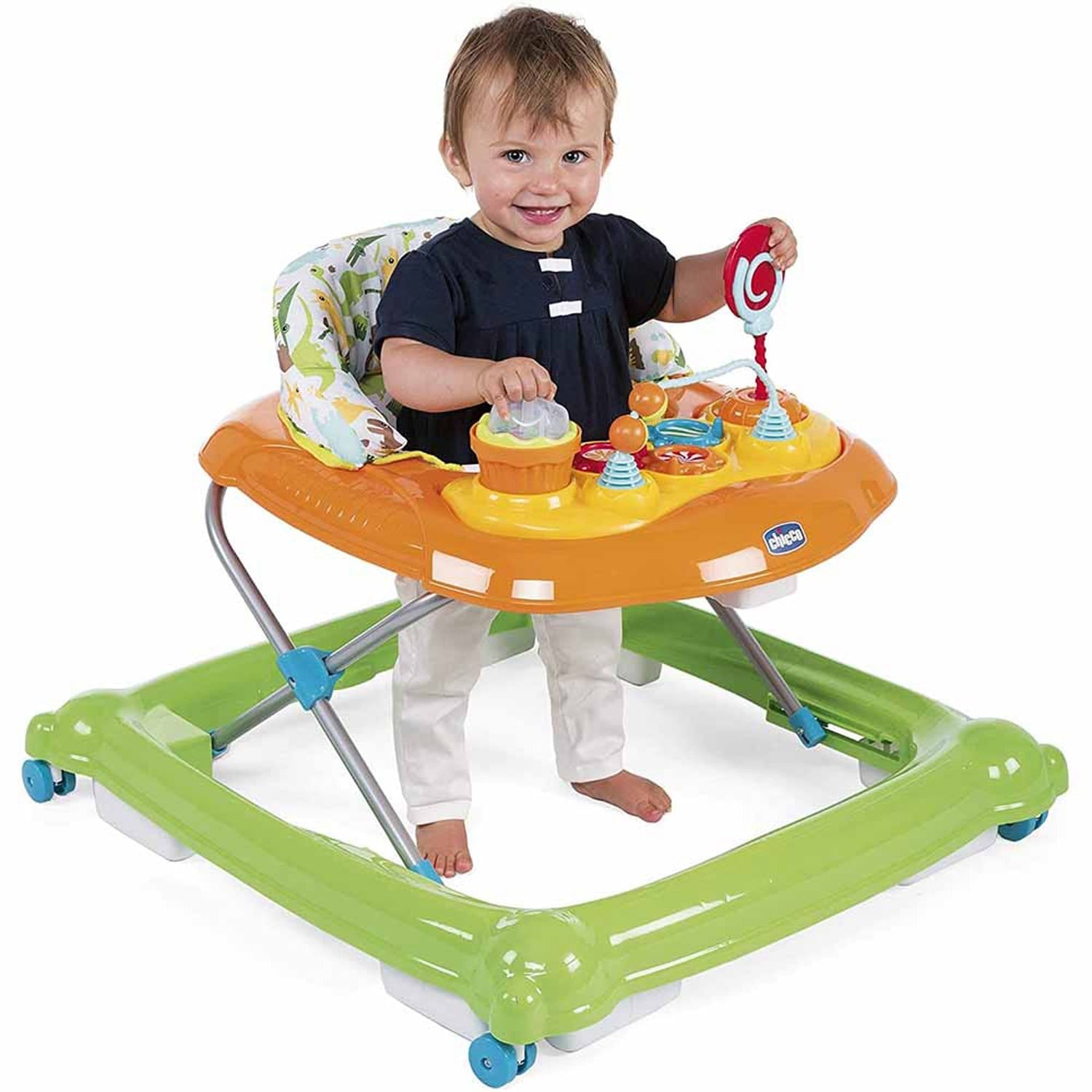 CHICCO CIRCUS BABY WALKER GREEN WAVE