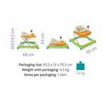 CHICCO CIRCUS BABY WALKER GREEN WAVE