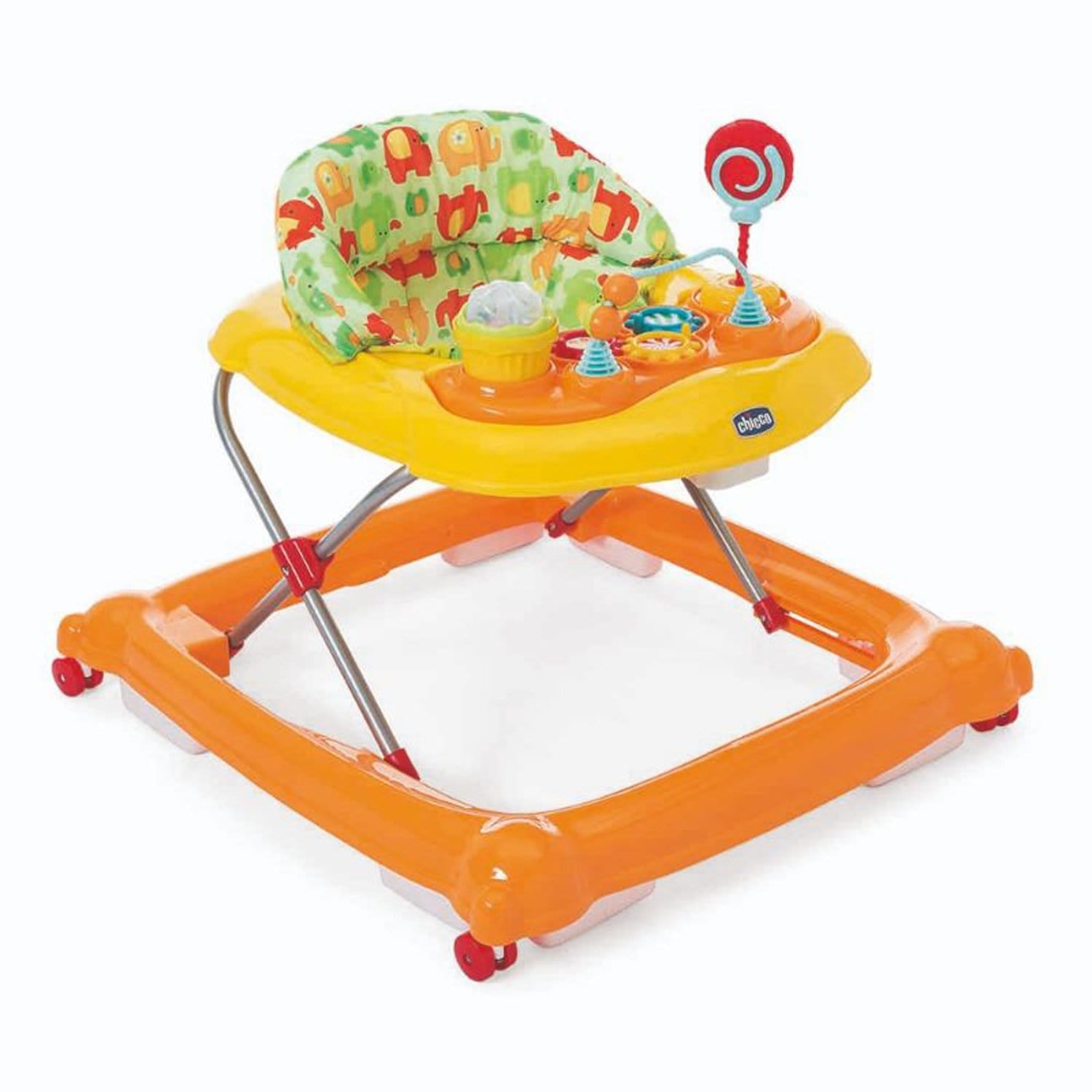 CHICCO CIRCUS BABY WALKER ORANGE WAVE