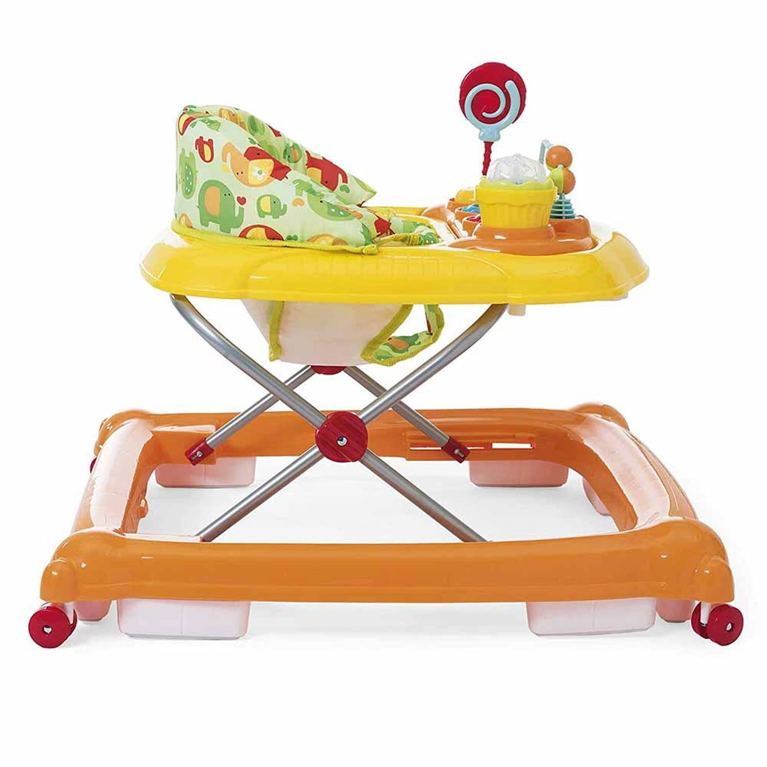 CHICCO CIRCUS BABY WALKER ORANGE WAVE