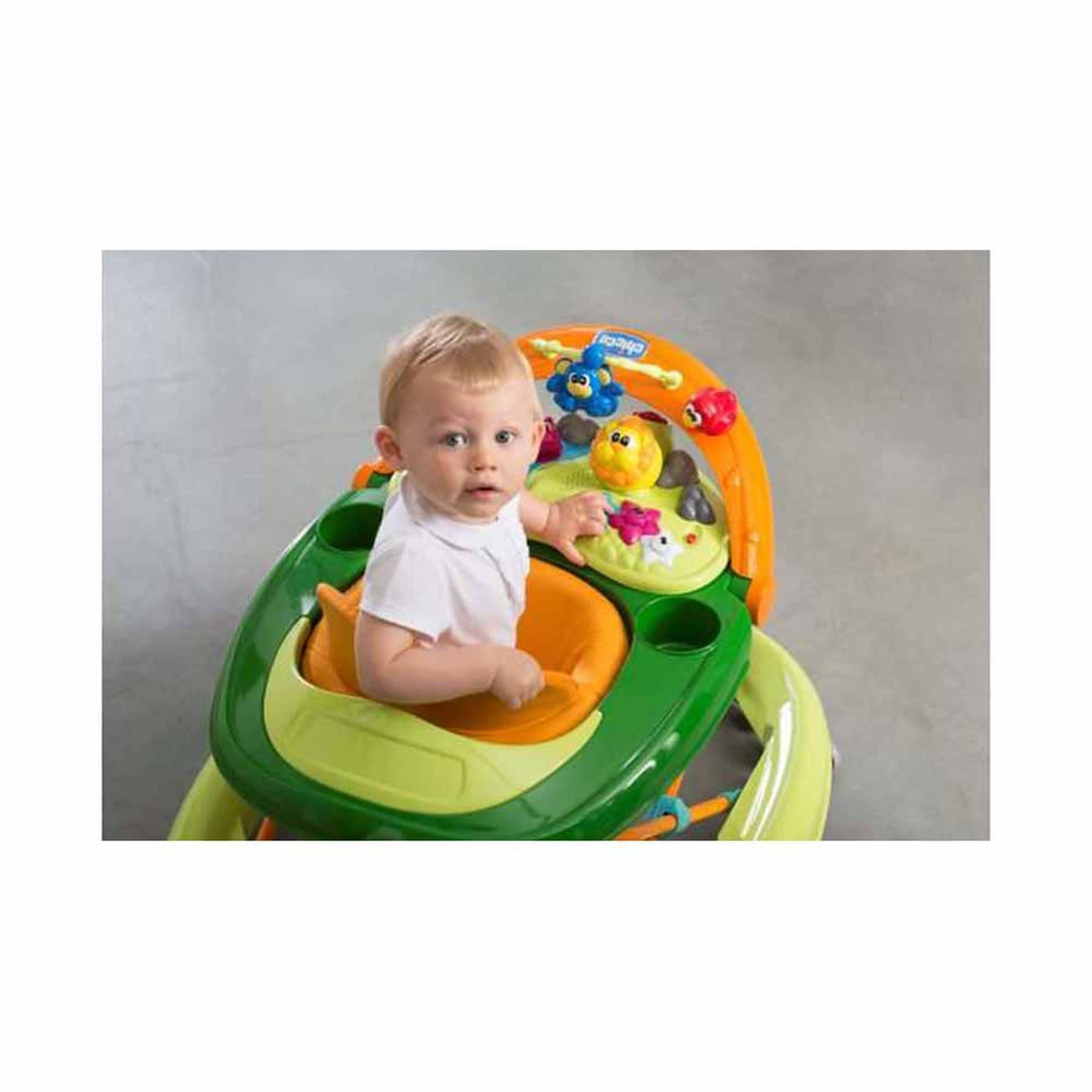 CHICCO WALKY TALKY BABY WALKER GREEN WAVE