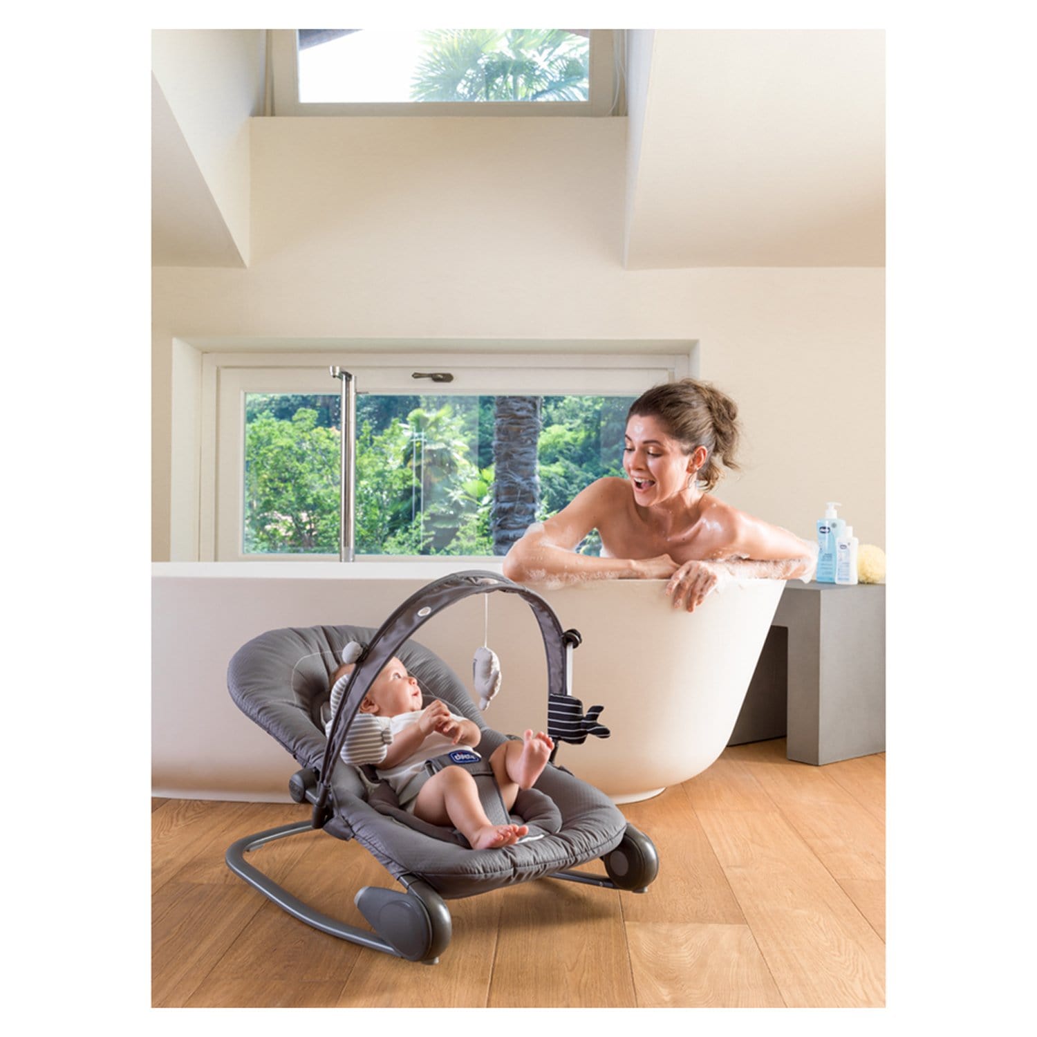 CHICCO HOOPLA BABY BOUNCER DRAGONFLY