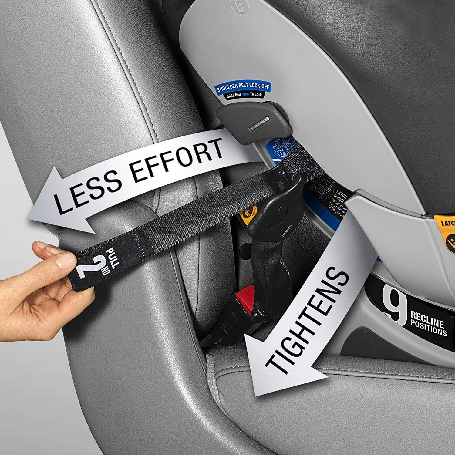NEXTFIT ZIP الهواء القابل للتحويل مقعد السيارة روسو