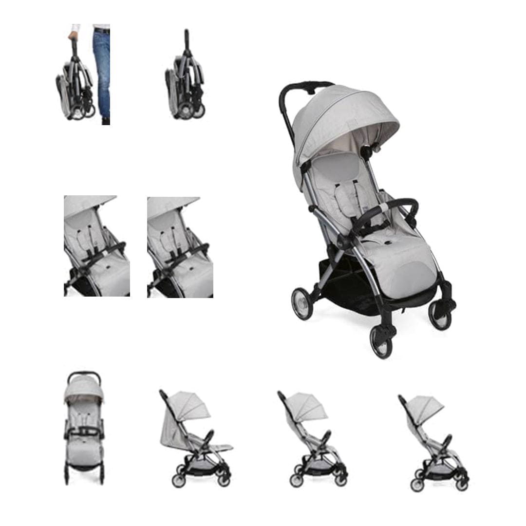 CHICCO GOODY PLUS STROLLER GREY MIST