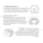 CHICCO BOPPY PILLOW WITH COTTON SLIPCOVER HELLO BABY