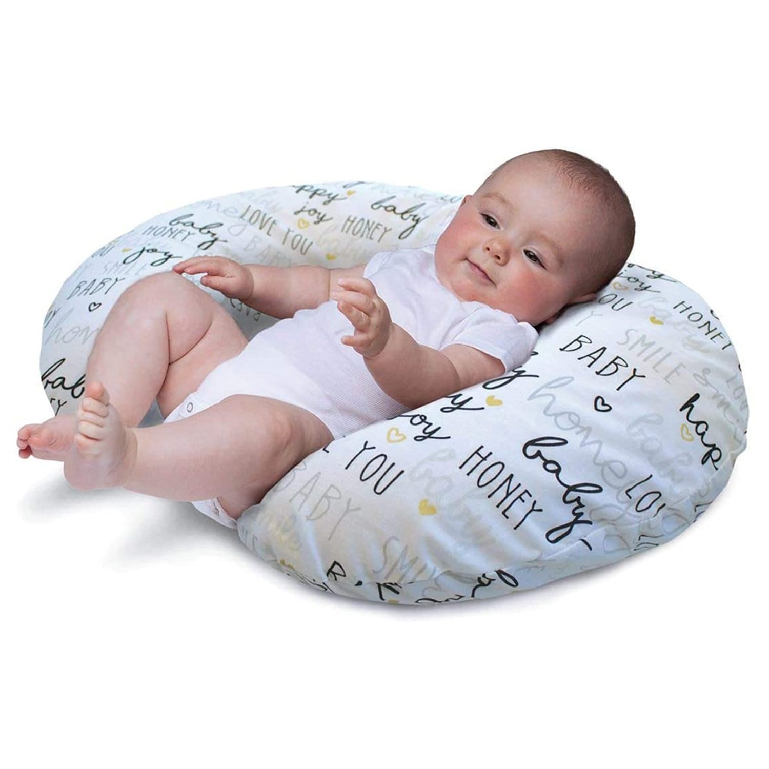 CHICCO BOPPY PILLOW WITH COTTON SLIPCOVER HELLO BABY
