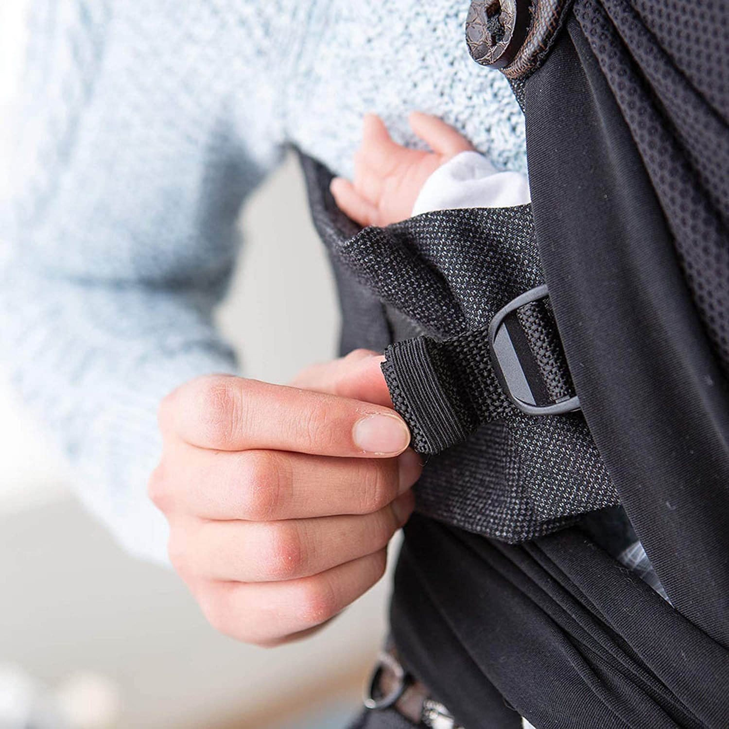 CHICCO BOPPY ADJUST COMFYFIT BABYCARR CHARCOAL