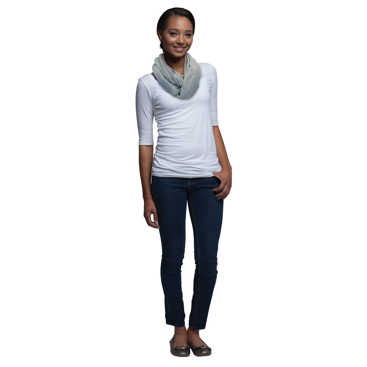 BOPPY INFINITY NURSING SCARF SILVE