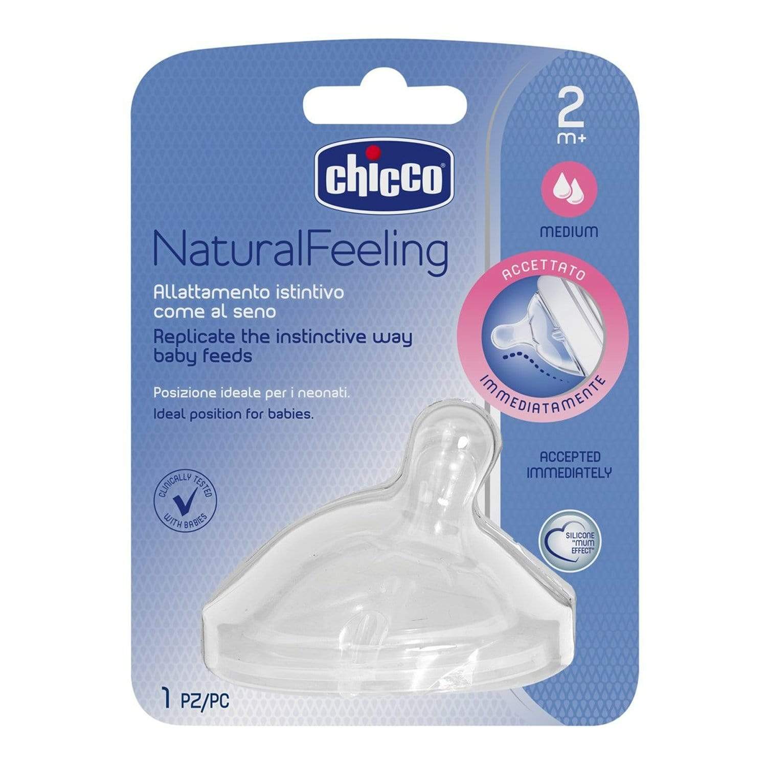 Chicco-Natural-Feeling-Medium-Flow-Teat-for-2-Months-and-Above-Baby-CH81023