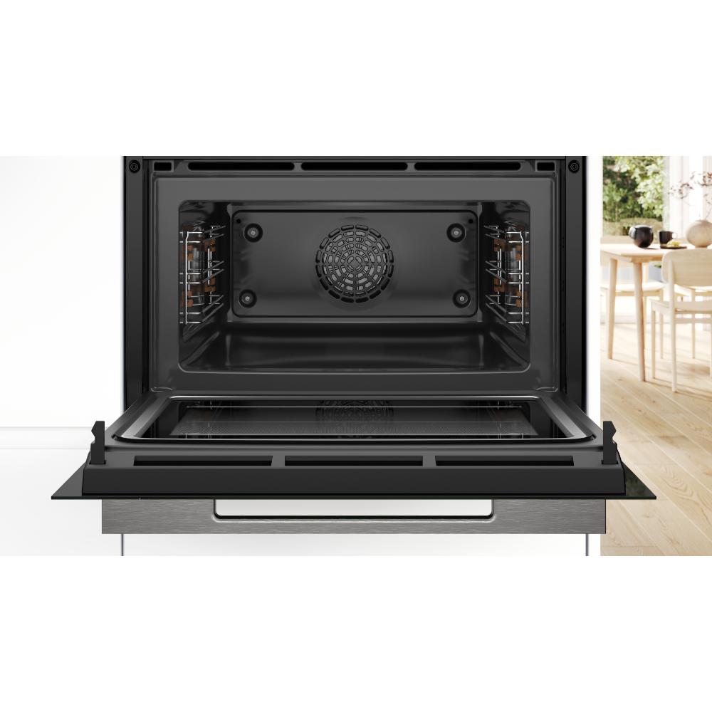 Bosch Series 8 Built-In Compact Oven with Microwave Function 60x45cm